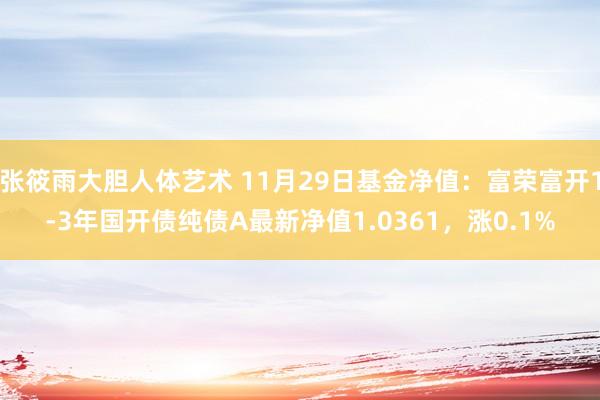 张筱雨大胆人体艺术 11月29日基金净值：富荣富开1-3年国开债纯债A最新净值1.0361，涨0.1%