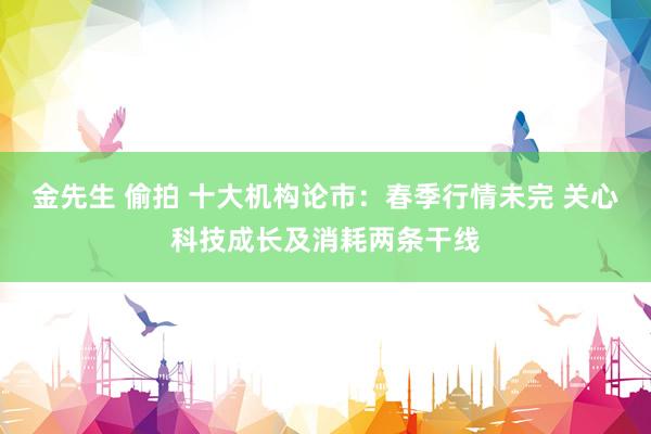 金先生 偷拍 十大机构论市：春季行情未完 关心科技成长及消耗两条干线